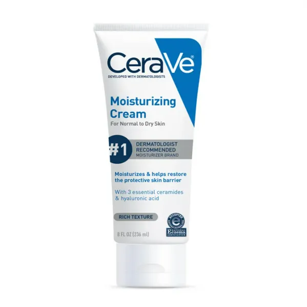 CeraVe Moisturizing Cream, Face Body Moisturizer, Normal to Dry Skin 8 fl oz 236ml